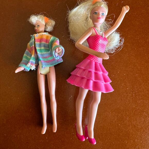 McDonald's Happy Meal Toys 2002 & 2014 Barbies - Picture 1 of 7